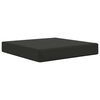 vidaXL K&uuml;lt&eacute;ri kanap&eacute; p&aacute;rna Fekete 60 x 60 x 8 cm Poli&eacute;szter