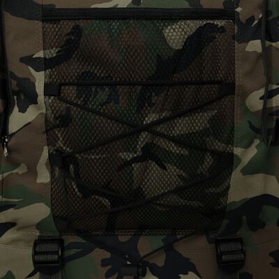 vidaXL katona stílusú hátizsák 100 XXL kamuflázs mintás