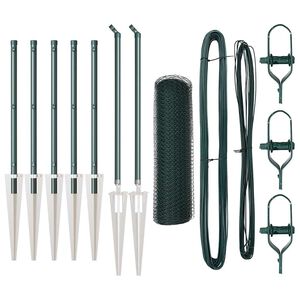 vidaXL Ker&iacute;t&eacute;soszlop Z&ouml;ld