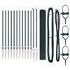 vidaXL Hevederes dr&oacute;tker&iacute;t&eacute;s t&uuml;sk&eacute;kkel 25 x 1,2 m PVC-bevonatos Ac&eacute;l