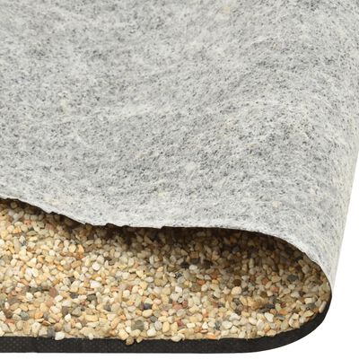 vidaXL természetes homok színű kőzúzalékos tófólia 500 x 40 cm