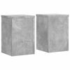 vidaXL 2 db betonsz&uuml;rke szerelt fa n&ouml;v&eacute;nytart&oacute; &aacute;llv&aacute;ny 25 x 25 x 35 cm