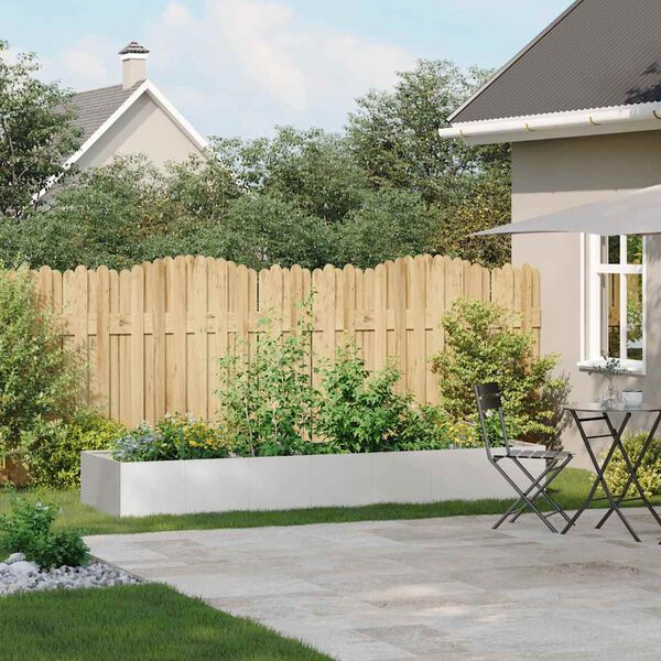 vidaXL rozsdamentes ac&eacute;l n&ouml;v&eacute;nytart&oacute; 280x80x40 cm