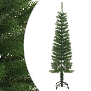 vidaXL v&eacute;kony polietil&eacute;n műkar&aacute;csonyfa &aacute;llv&aacute;nnyal 150 cm