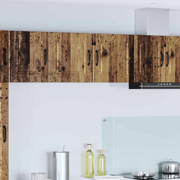 vidaXL Konyhaszekr&eacute;ny polcokkal &Ouml;reg fa 40 x 31 x 40 cm Faanyag