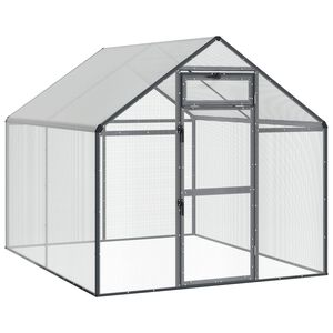 vidaXL Mad&aacute;r kalitka Antracitsz&uuml;rke 181,5 x 221 x 173,5 cm