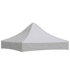 vidaXL feh&eacute;r tető partis&aacute;torhoz 2 x 2 m 270 g/m&sup2;