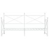 vidaXL Daybed with Trundle without Mattress White 80x200 cm ac&eacute;l