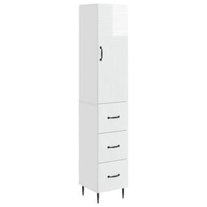 vidaXL Szekr&eacute;ny szett 2 db 33 x 34,5 x 90 cm Szerelt Fa