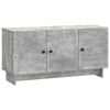 vidaXL TV szekr&eacute;ny Betonsz&uuml;rke 99 x 34,5 x 50 cm Szerelt Fa