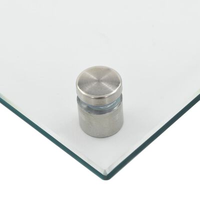 vidaXL átlátszó edzett üveg konyhai fröccsenésgátló 80 x 60 cm