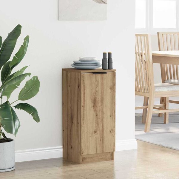 vidaXL Sz&eacute;f Artisan t&ouml;lgy 30 x 30 x 70 cm Faanyag