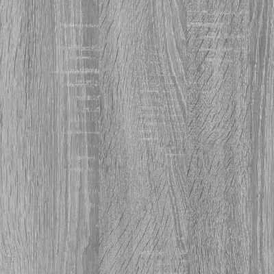 vidaXL 2 db szürke sonoma színű szerelt fa faliszekrény 60x36,5x35 cm