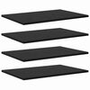 vidaXL Polcos k&ouml;nyvespolc 3 szintes 4 db 60 x 40 x 1,5 cm Szerelt Fa