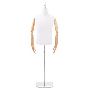vidaXL &Aacute;ll&iacute;that&oacute; 160-232 cm-es Man&ouml;ken Talppal F&eacute;rfi PP Feh&eacute;r