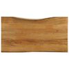 vidaXL t&ouml;m&ouml;r mang&oacute;fa term&eacute;szetes &eacute;lű asztallap 100 x 60 x 3,8 cm