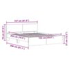 vidaXL &Aacute;gykeret fejt&aacute;ml&aacute;val Sonoma 152 x 203 cm Faanyag