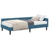 vidaXL Sarok &Aacute;gykeret Matraccal 2 db K&eacute;k 90 x 200 cm B&aacute;rsony