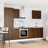 vidaXL 7 darabos konyhaszekr&eacute;ny szett Kalmar barna t&ouml;lgy műfa