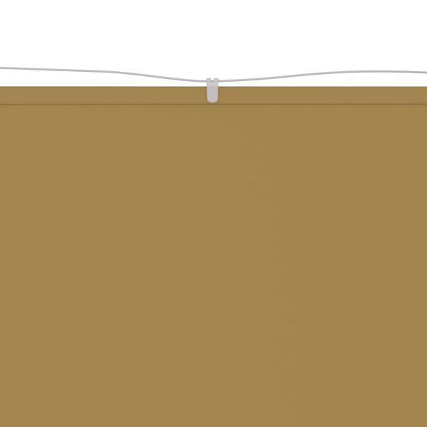 vidaXL bézs oxford-szövet függőleges napellenző 300x360 cm
