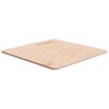 vidaXL kezeletlen t&ouml;m&ouml;r t&ouml;lgyfa asztallap 60x60x1,5 cm