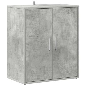 vidaXL Cipőtart&oacute;k 60 x 35 x 70 cm Betonsz&uuml;rke 5 p&aacute;r cipőt tart