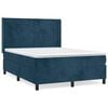 vidaXL s&ouml;t&eacute;tk&eacute;k b&aacute;rsony rug&oacute;s &aacute;gy matraccal 140x190 cm
