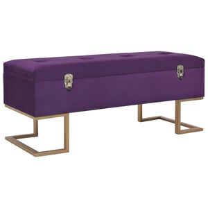 vidaXL lila b&aacute;rsonypad t&aacute;rol&oacute;rekesszel 105 cm