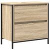 vidaXL sonoma t&ouml;lgy f&uuml;rdőszobai mosd&oacute;szekr&eacute;ny fi&oacute;kokkal 60x34,5x60 cm