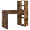 vidaXL Asztal F&uuml;st&ouml;lt t&ouml;lgy Szerelt Fa 113 x 54 x 120 cm