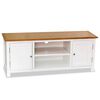 vidaXL t&ouml;m&ouml;r t&ouml;lgyfa TV szekr&eacute;ny 120 x 35 x 48 cm