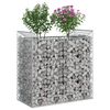 vidaXL Gabion emelt &aacute;gy Ez&uuml;st 50 x 100 x 100 cm Horganyzott ac&eacute;l