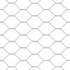 vidaXL Hexagon ker&iacute;t&eacute;s Sz&uuml;rke 0,6 x 50 m PVC