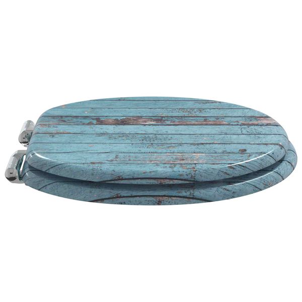 vidaXL WC &uuml;lőke 2 pcs K&eacute;k 43,8 x 37,8 cm MDF lap