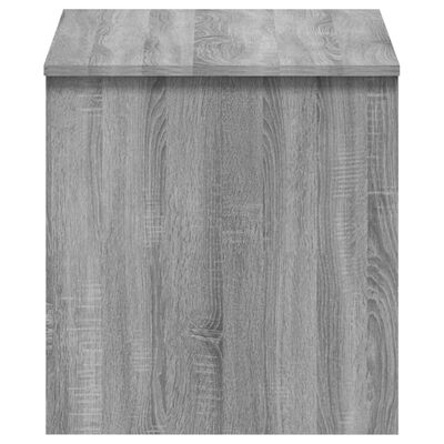 vidaXL szürke sonoma színű szerelt fa dohányzóasztal 102x50,5x52,5 cm
