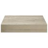 vidaXL 4 db t&ouml;lgysz&iacute;nű MDF lebegő fali polc 23 x 23,5 x 3,8 cm