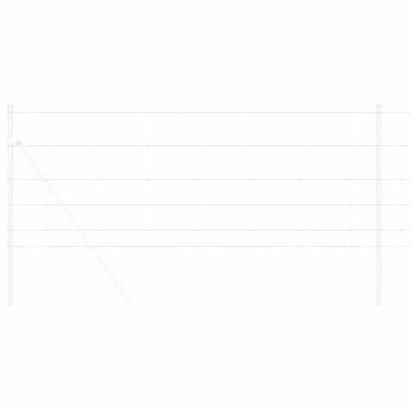 vidaXL Legelőker&iacute;t&eacute;s Ez&uuml;st 100 x 0,8 m Horganyzott ac&eacute;l