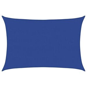 vidaXL k&eacute;k n&eacute;gysz&ouml;gletű HDPE napvitorla 160 g/m&sup2; 5x7 m