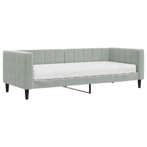 vidaXL vil&aacute;gossz&uuml;rke b&aacute;rsony kanap&eacute;&aacute;gy matraccal 80 x 200 cm