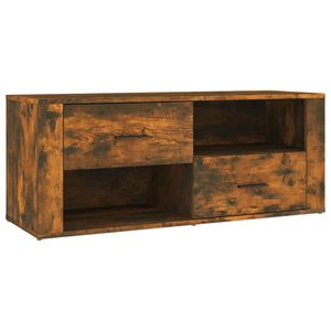 vidaXL f&uuml;st&ouml;s t&ouml;lgy sz&iacute;nű szerelt fa TV-szekr&eacute;ny 100 x 35 x 40 cm