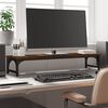 vidaXL barna t&ouml;lgysz&iacute;nű szerelt fa monitor&aacute;llv&aacute;ny 85 x 23 x 15,5 cm
