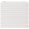 vidaXL fehér tömör fenyőfa kerti virágláda 50 x 50 x 45,5 cm