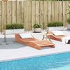 vidaXL viaszbarna tömör fenyőfa napozóágy 205 x 60 x 31,5 cm
