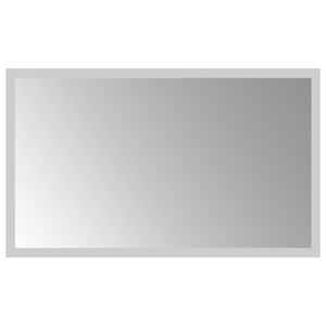 vidaXL LED F&uuml;rdőszoba T&uuml;k&ouml;r t&uuml;k&ouml;rrel &Aacute;tl&aacute;tsz&oacute; 50 x 30 cm edzett &uuml;veg