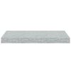 vidaXL 2 db betonsz&uuml;rke MDF lebegő fali polc 50 x 23 x 3,8 cm