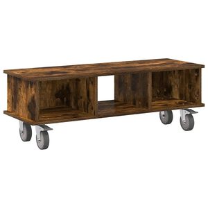 vidaXL TV &aacute;llv&aacute;ny 100 x 35 x 35 cm F&uuml;st&ouml;lt t&ouml;lgy Szerelt Fa