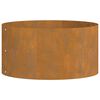 vidaXL Kerti ültetők 5 pcs Barna 40 x 40 x 20 cm Corten acél