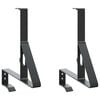vidaXL Havaz&aacute;r t&aacute;mogat&oacute; 2 db Fekete 29,5 x 3 x 34,5 cm Ac&eacute;l