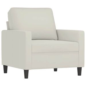 vidaXL kr&eacute;msz&iacute;nű b&aacute;rsony kanap&eacute;fotel 60 cm