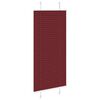 vidaXL pliszírozott redőny Bordeaux piros 55x100 cm Szövetszélesség